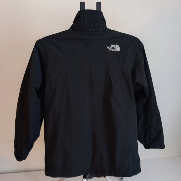 The North Face Outer Shell of the HyVent Black Full-Zip Jacket Youth 14/16 - Picture 15 of 16